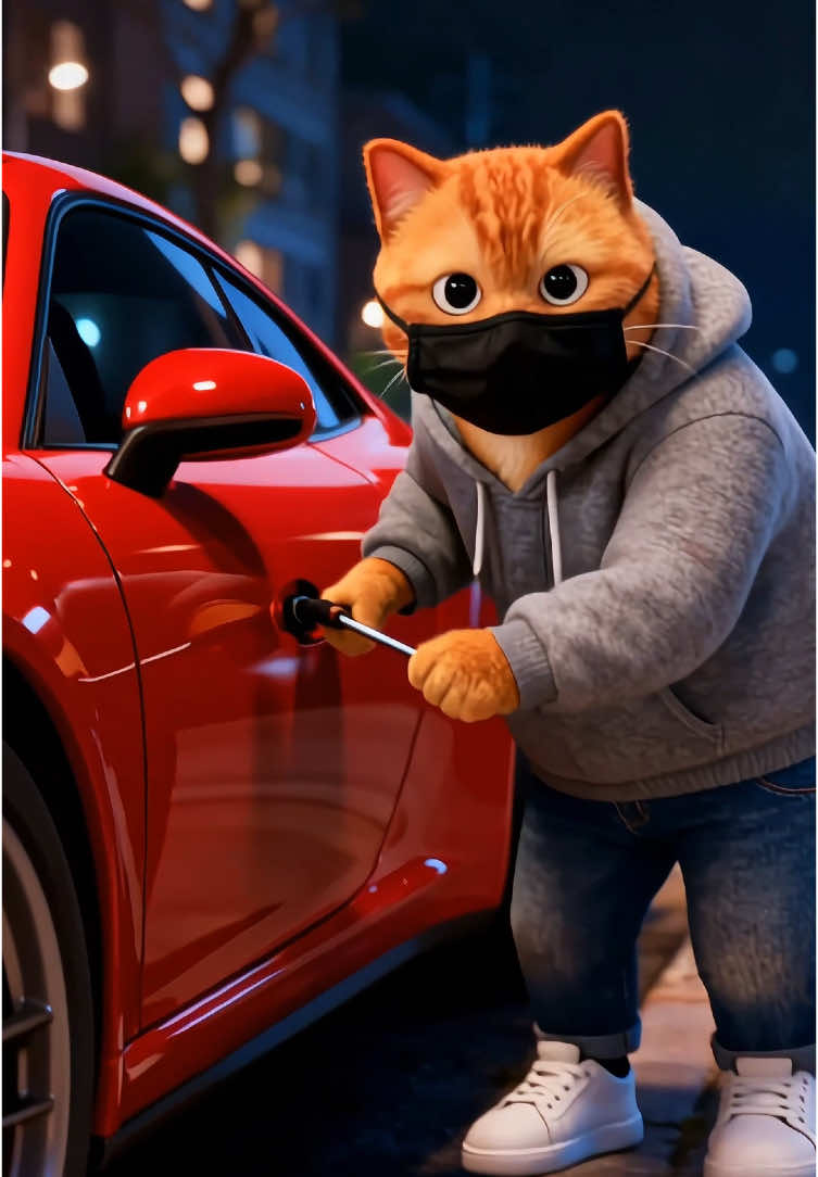 The orange cat’s heart has been stolen #aistory #orangecat #pet 