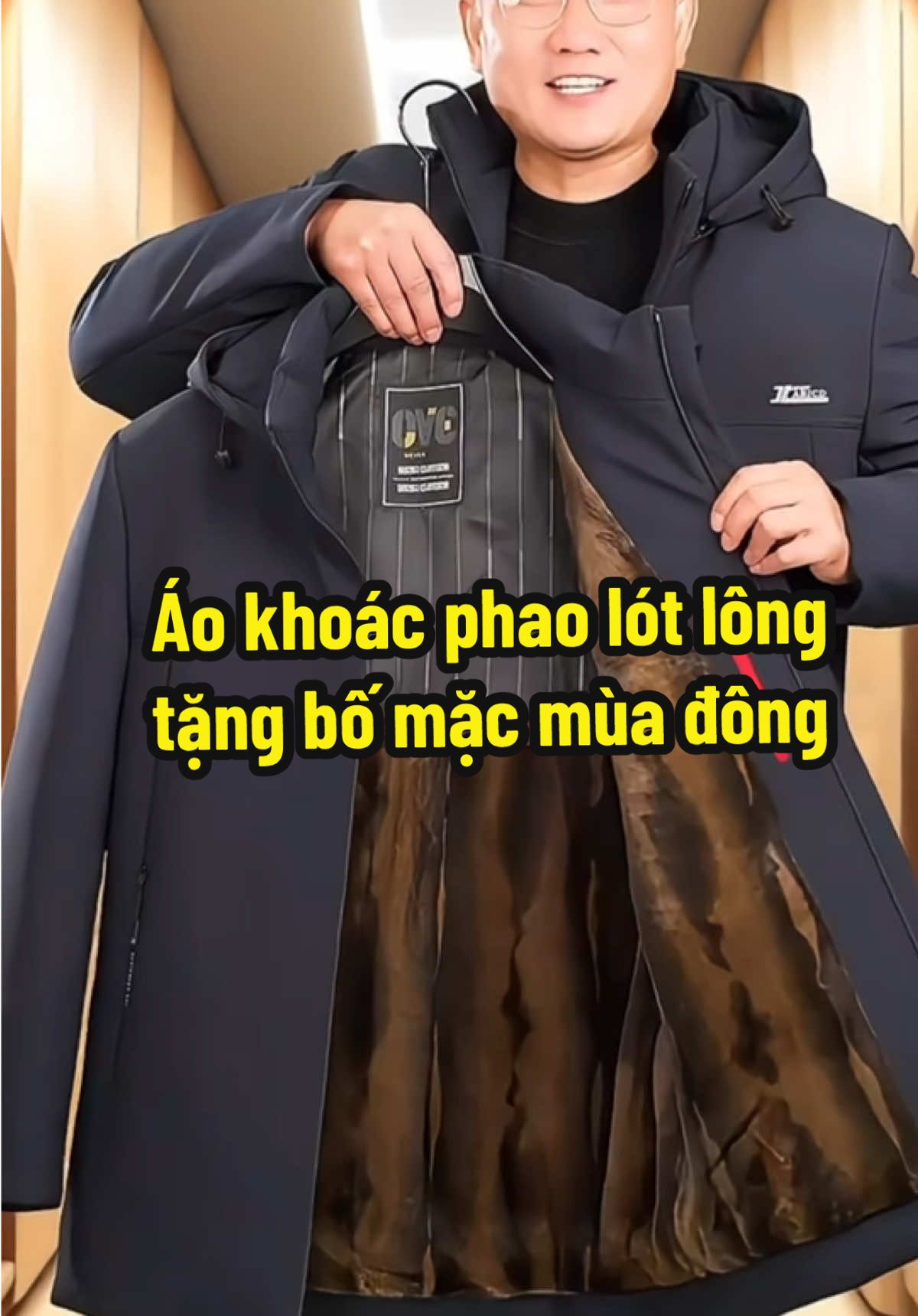 Áo khoác phao lót lông cho bố trung niên #trungnien #aokhoactrungnien #aophaotrungnien #aokhoactrungniennam 