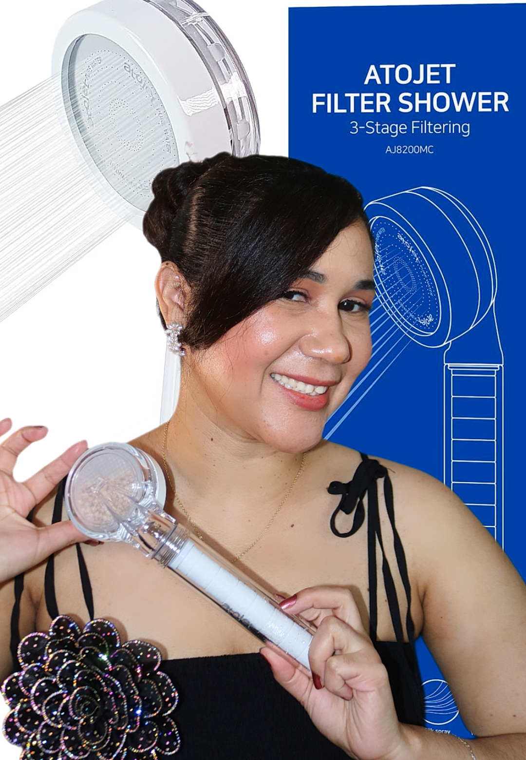I’ve been using the Atojet shower head for a couple weeks now, and I’m honestly shocked at the difference. My hair feels softer, my back acne is clearing up, and the water just feels cleaner. The filter was already dirty after 10 days—which means it’s actually working. Super easy to install, and it looks sleek too. If you’re dealing with skin issues or hair loss, this is a must. #skincare #showerfilter #seaseeshowerfilter  #koreanskincare #filteredwater  @atojet 
