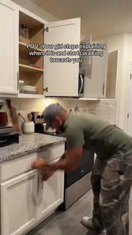 Nothings scarier #mygirl #kitchen #intimidating #cantfindit 