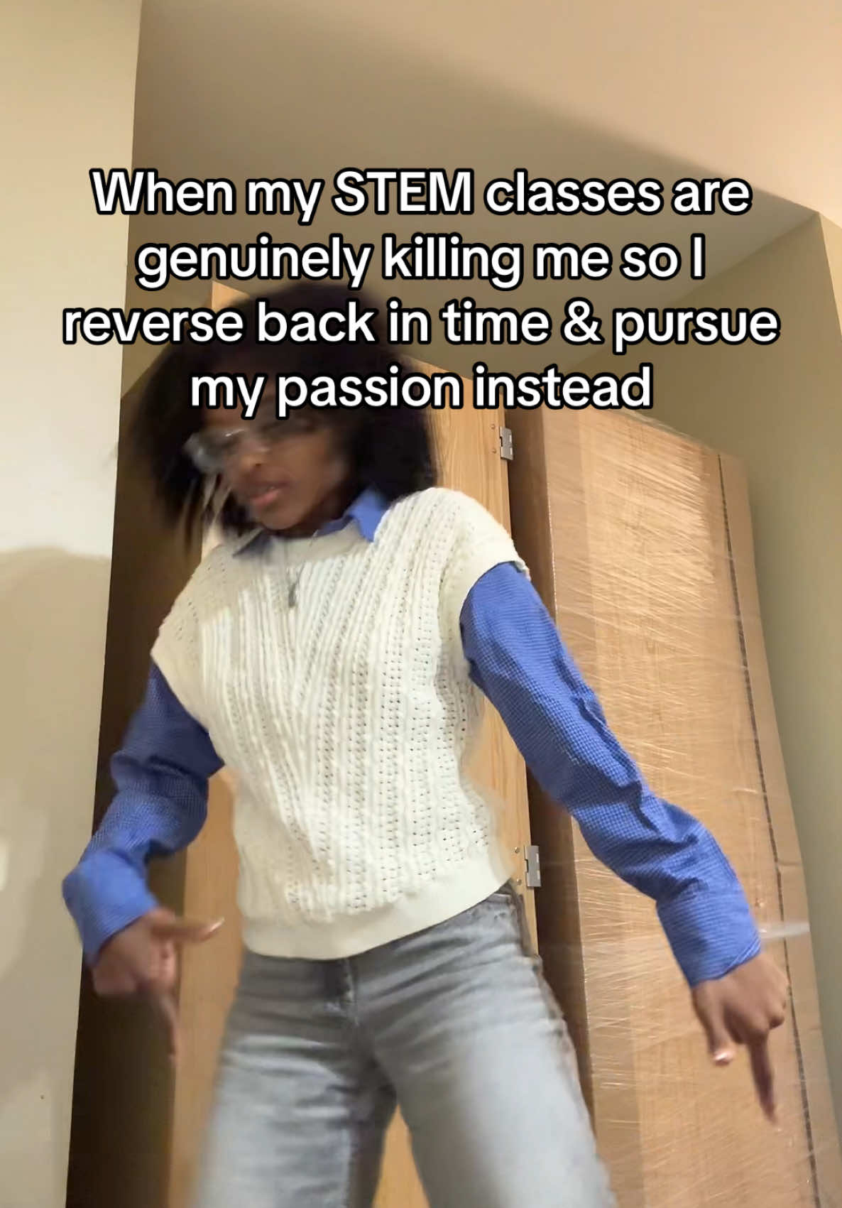 What if I just danced all day instead of studying molecules 🤔 #premed #dancer #lol 