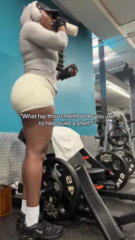 #hipthrust #glutes #gluteworkout #gym #fypシ゚viral 