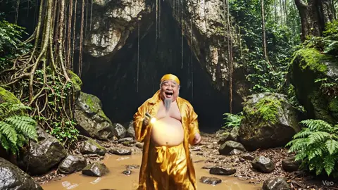 Ông Địa khám phá ra hang động chứa Kho Báu và số may mắn. #phongthuymayman #somayman #xuhuong 