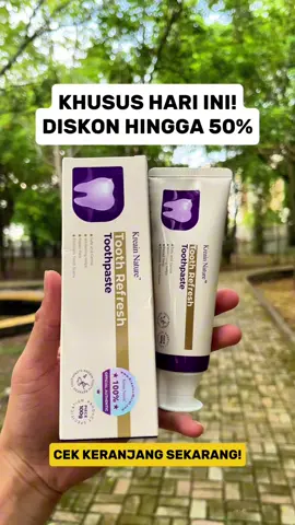 #fyp #produkviral #kesehatan #kreainnature #pastagigi 