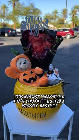 Get yours on our site now before we sell out! 🖤 #halloween #spookybasket 