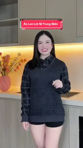 Áo Len Lót Nỉ Trung Niên