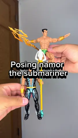 Namor posing vid #Marvel #marvellegends #namor #fyp #marvelvscapcom 