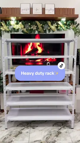 Heavy duty na rack mga mare! #organizer #rackorganizer #steelrackshelves #steelrack #heavydutyrack 