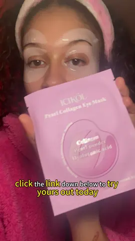 ✨ In just 40–120 minutes, skin feels firmer, smoother, and visibly radiant. #undereyebags #darkcircles #skincare #darkcirclesundereyes #undereyebags #undereyecircles #eyepatches #fyp #tiktok #tiktokshop #usa #icikol #collageneyemask #holloween 