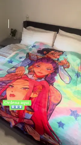 Cobija de huntrix #cobija #blanket #softblanket #huntrix #tiktokshopcreatorpicks 
