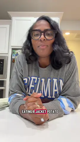 @COCO made a jacket potato so naturally, I had to make a jacket potato! It was divine #jacketpotato #dinnertime #influenced 