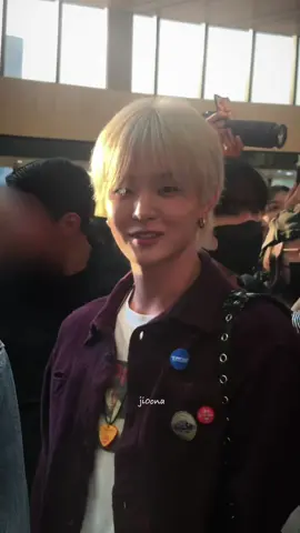 baru bangun dibuat kaget tiba’ blonde hair 😭 #jihoon #treasure 