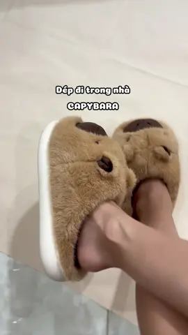 Dép Capybara tui hốt ở đây nè mấy hàntham khảo nha #depditrongnha #depxinh #capybara 