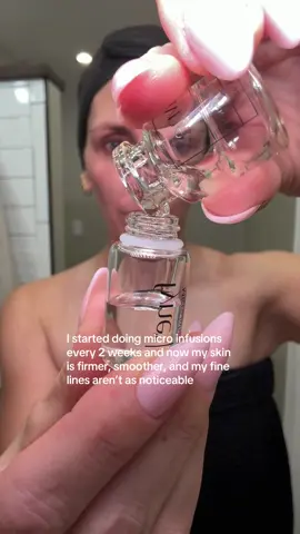 Micro infusions are one of the easiest at-home skincare treatments you can do! @Fyne Skincare makes it so simple with the 1-month bundle, enough for two treatments. The serum contains so many anti-aging ingredients - collagen, copper peptides, sodium hyaluronate, trehalose, vitamin B12, glycerine, carnosine, and amino acids.  #microinfusion #microneedling #TikTokShopCreatorPicks #TikTokShopBlackFriday #TikTokShopCyberMonday 