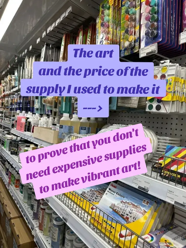 #michaels #watercolor #art #acrylic #noexcuses 