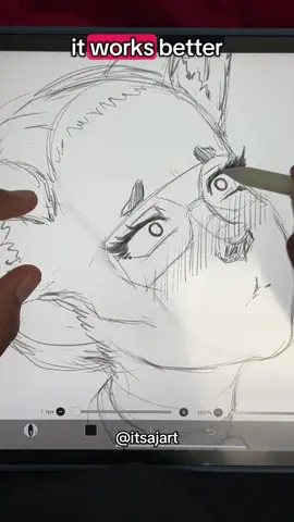 Just posting my drafts #art #arttips #drawing #catgirl #cat 