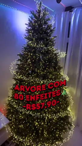 #tiktokshop #arvoredenatal #decoracaodenatal 