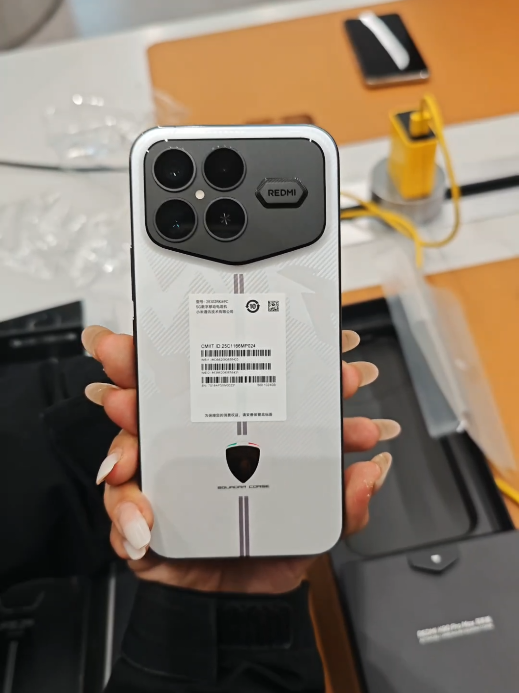 Redmi K90 Pro Max Lamborghini edition #xiaomi #redmi #redmik90promax #smartphone #xuhuong 