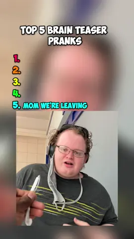 Top 5 Brain Teaser Pranks 😂 #top5 #brainteaser #prank #funny #fyp 