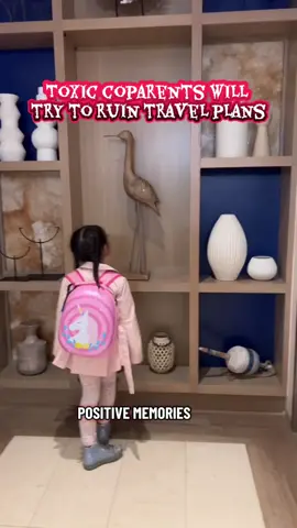 Don’t let your toxic co-parent stop you from showing your child the world✈️🌎 #travel #coparent #coparentingstruggles 