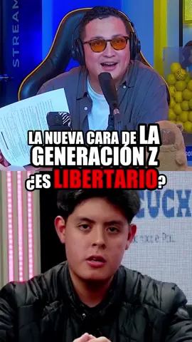 LA NUEVA CARA DE LA GENERACIÓN Z ¿ES LIBERTARIO?. #carlosrozco #streamingperu #generacionz #peru🇵🇪 #laroronetwork #benditoestadofallido #BEF