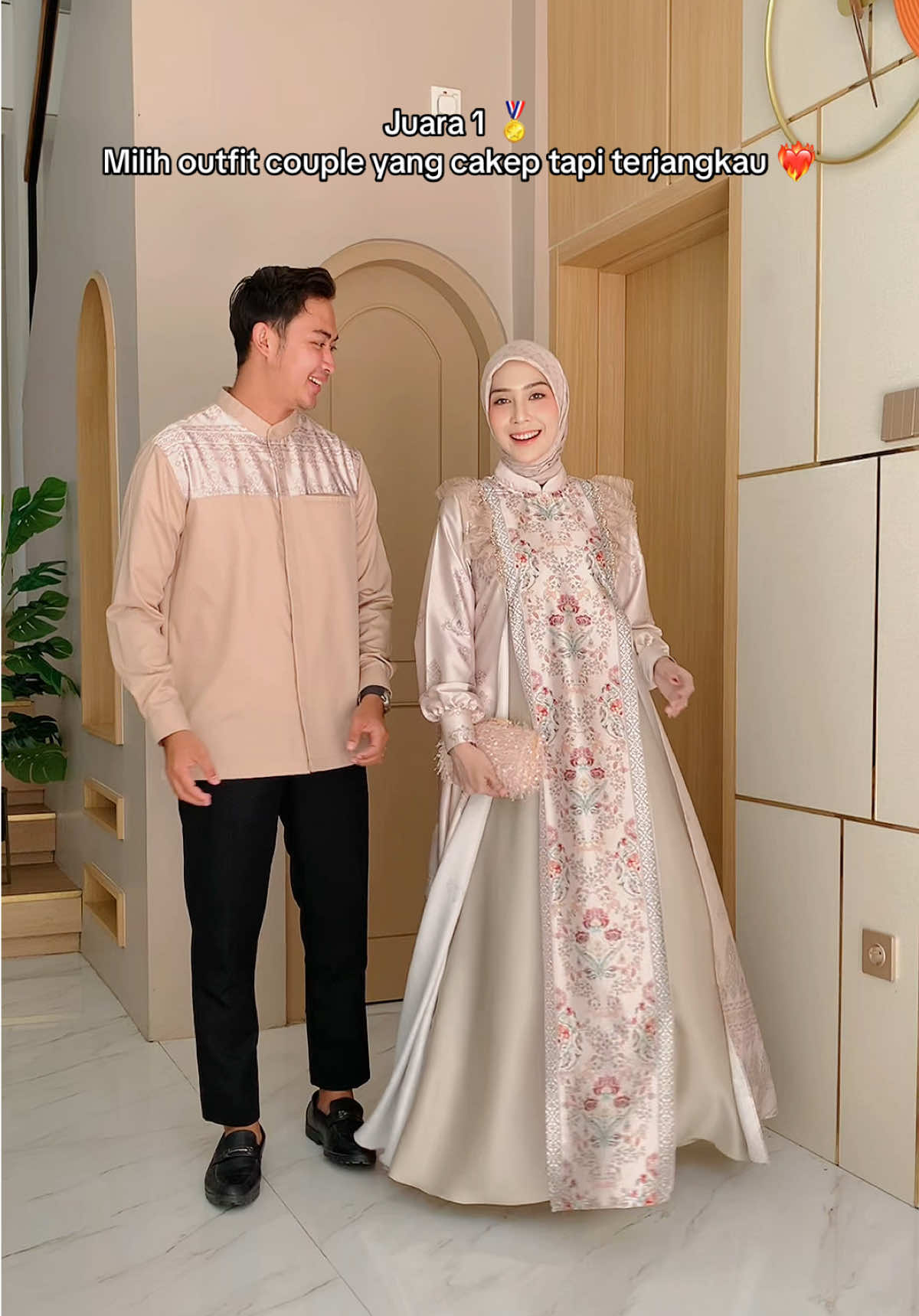 Juara 1 dong🥇 #fyp #gamiscantik #dressmuslim #gamiskondangan 