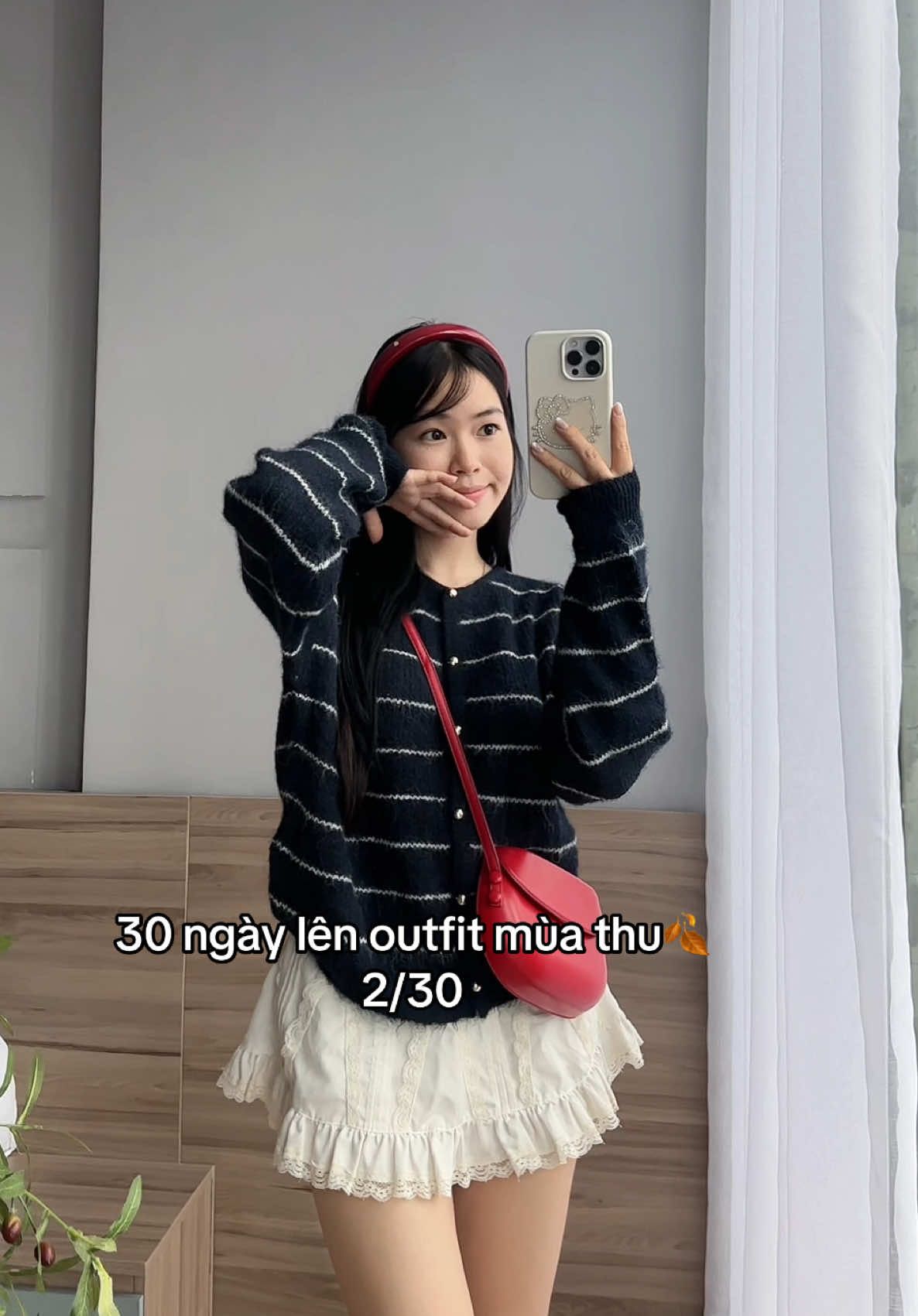 Không khí lạnh đã tràn về, lôi áo len ra mặc liền cho tui #aolen #cardigan #aokhoac #lendo #tryon #OOTD #muathu #muathumacgi 
