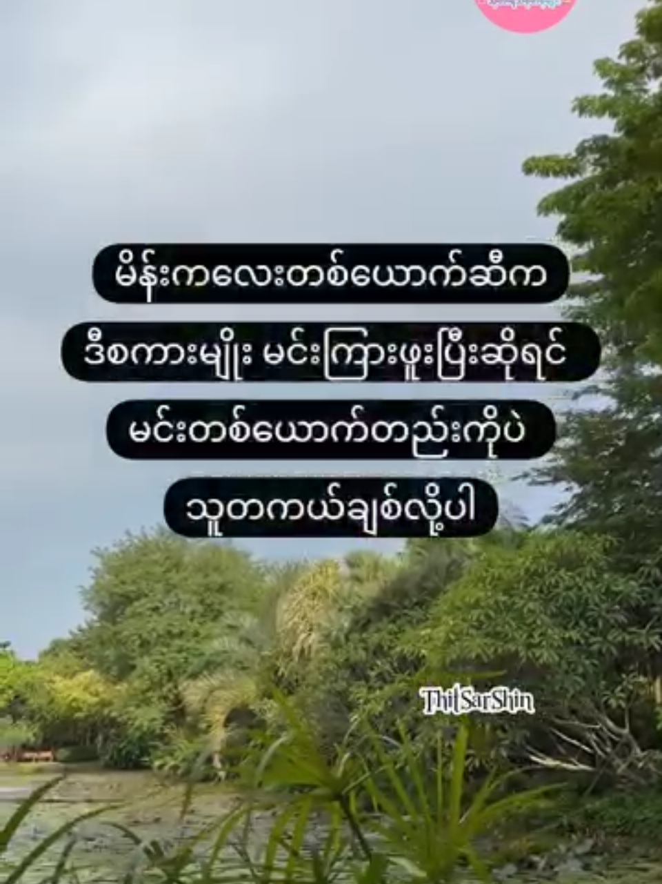 မိန်းကလေးတစ်ယောက်ဆီက ဒီလိုစကားမျိုး မင်းကြားဖူးပြီးဆိုရင်-မင်းတစ်ယောက်တည်းကိုပဲ သူတကယ်ချစ်တာပါ #thitsarshin  #nantehlinn  #သုတရသစာစုများ  #foryou  #fpy 