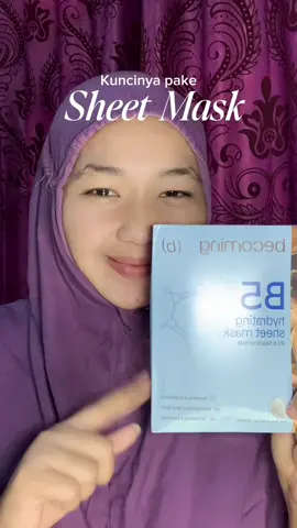 Fix bakalan sering pakek sih ini kalo hasilnya gong gini, kalian wajib bgt punya sih🥰 @primeracommunity @becoming Indonesia #sheetmaskbecoming #becoming #shetmask #mask #xybca 