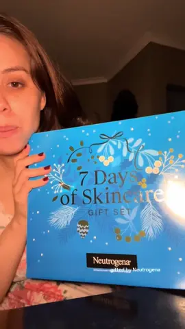 @Neutrogena How is it already advent calendar season?! 😭🎄 Thank you #Neutrogena for the 7 Days of Skincare Set — my skin is officially in holiday prep mode 💧✨ #fyp #skincaretok #BeautyTok #thisis30 