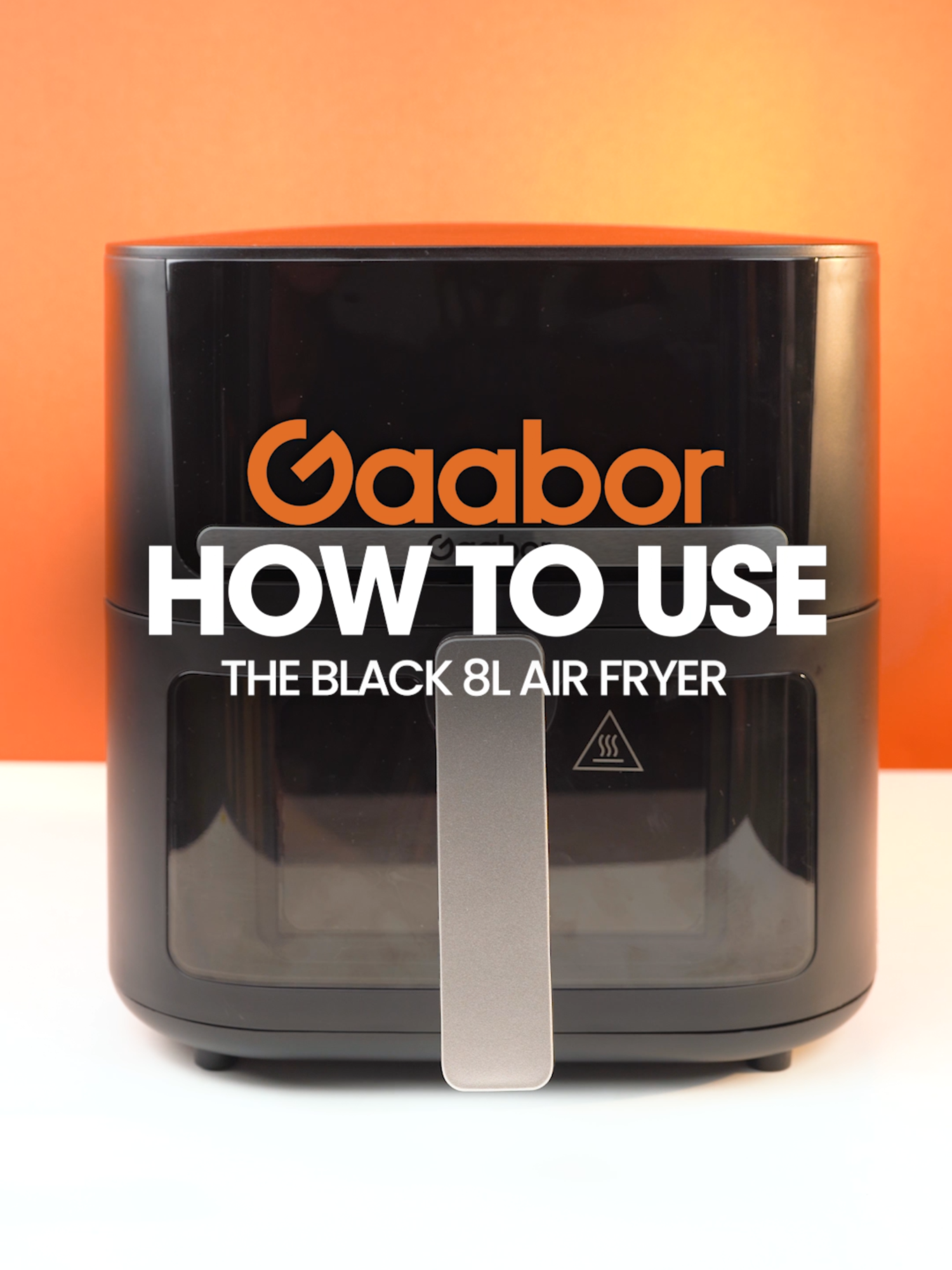 This is a tutorial on how to use the Gaabor's Black 8L Air Fryer. Make sure to like, comment, and share your thoughs about our new product! Check out now. #gaaborph #airfryertiktok #airfryerchicken #largecapacity #easytouse