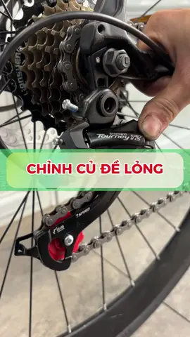 Chỉnh củ đề lỏng #cycling #bicycle #cyclingtips #mtb 