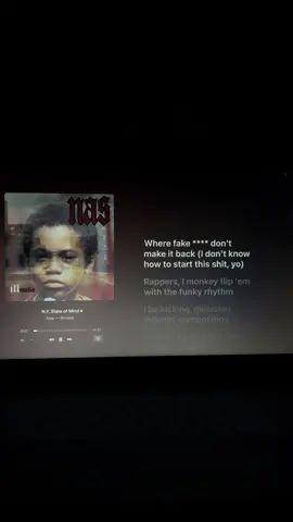 N.Y. State of Mind - Nas #lyrics #lyricsvideo #lyrics_songs #nas