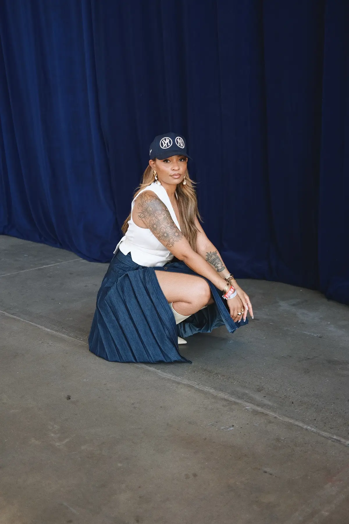 The skirt. Thats it, that's the post. 