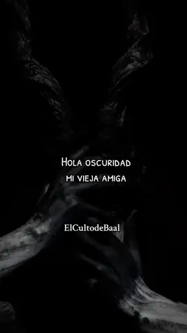 el silencio... #lucifer #dark #frases #psicologia #elcultodebaal 