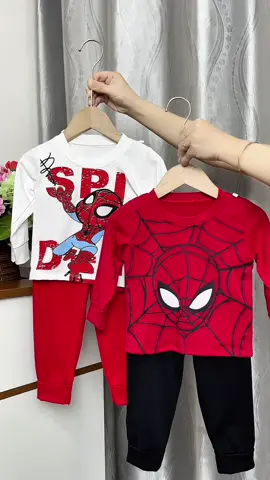 Sét bộ thu đông họa tiết người nhện cho bé trai sai 8 đến 20 kg😘😘#xuhuong #thoitrangtreem #quanaotreem #bochobetrai #Tiemnhana 