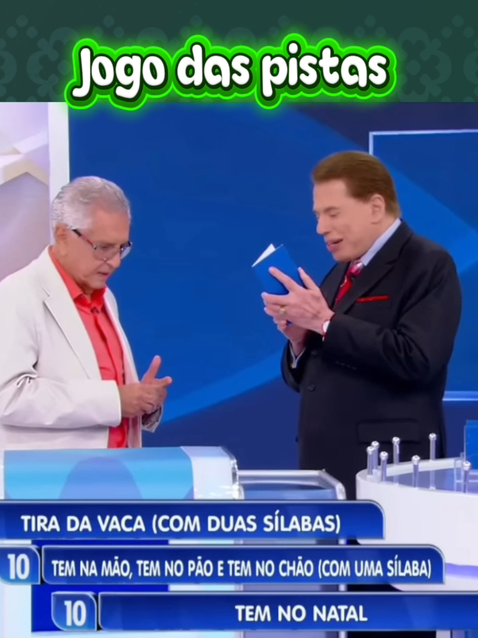 #sbt #silviosantos #raulgil  #carlosalberto  #jogodas3pistas 