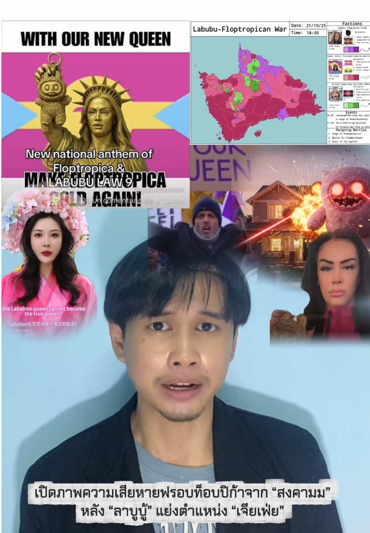 เปิดภาพความเสียวหายจากสงคามมเดือดฟรอบท็อบปิก้า!? #floptropica #แคทเทอรีน 