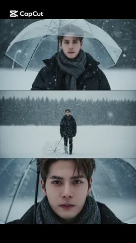 POV：No more worries about winter photos! Directly use this cinematic three-grid template—even beginners can take great shots, try it now@hypic_global #aigenerated #Sparkling888 #editingtips  #hypic #hypiccreator 