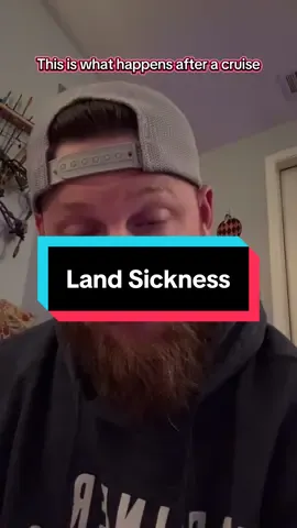 It’s called Land sickness and it’s not great. When I’m on board, I have no issues with the motion of the ship. But when I get home, it’s like I’m still on board the ship #cruisetok #CruiseLife #firstimecruisetip #CruiseAddict #cruisehack 