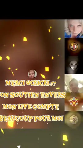 Cricri.57, merci pour ton incroyable soutien dans mon LIVE ! Je vais continuer à créer du contenu LIVE intéressant ! @Cricri.57 #tiktoklive #livehighlights #livegift #crystalcrown #xxxlflowers 
