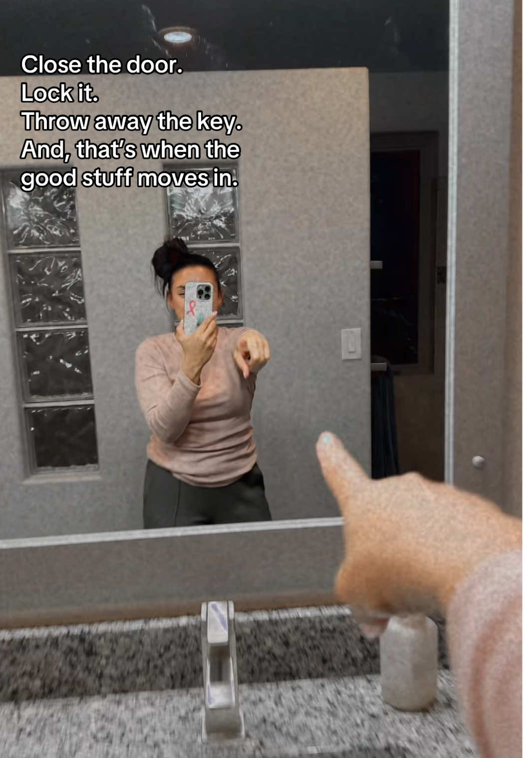 Throw away the key! Don’t open it again. 🫶🏼