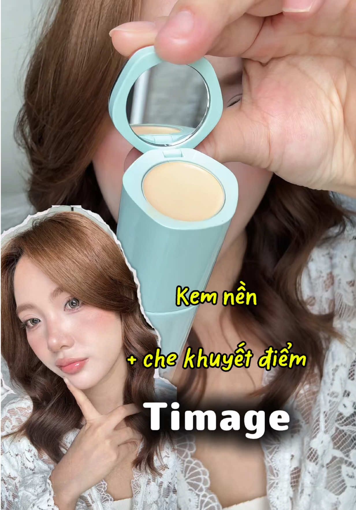 Ai mới bắt đầu makeup thì mua em này tiện lắm áaa #goclamdep #timage #kemnentimage #makeuptutorial #reviewlamdep 