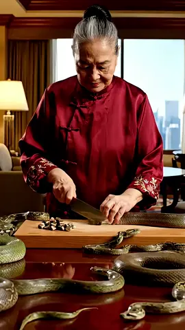 An American woman started making snakes by cutting them in a hotel.#viral #animalrescue #wildlife #viralvideo #ForYou 