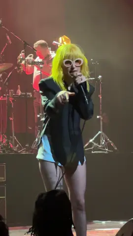 Live debut of Good Ol’ Days by Hayley Williams with Bleachers #paramore #hayleywilliams #bleachers #livemusic 