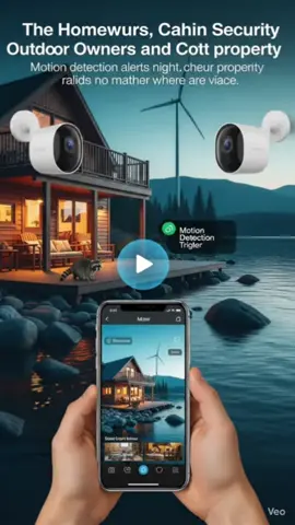 🏡 Keep Your Home Safe — Smart Security Cameras for Peace of Mind. Monitor your home or cabin anytime, anywhere. Smart security cameras with motion detection, night vision, and instant alerts for complete peace of mind. 🔒📱 #HomeSecurity #SmartHome #SafetyFirst #SmartSecurityCamera #HomeSafety #OutdoorCabinGear #SmartHomeTech #SurveillanceGear #PeaceOfMind #HomeProtection #ConnectedLiving #TechForHome #secureliving 