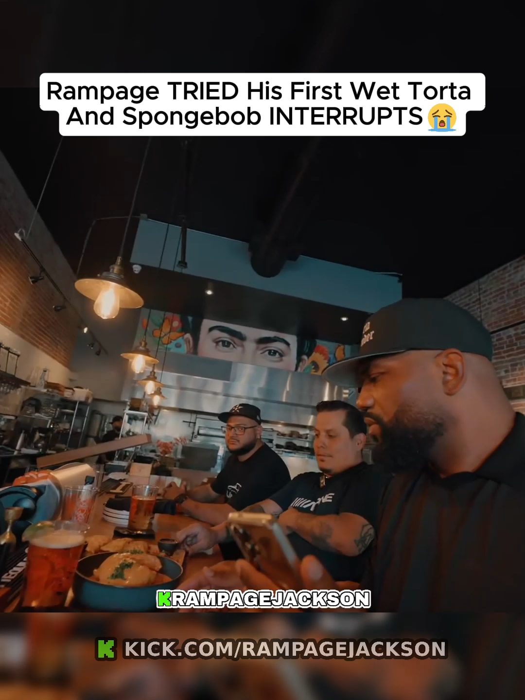 Rampage Got Interrupted by Spongebob 😭#rampagejackson #UFC