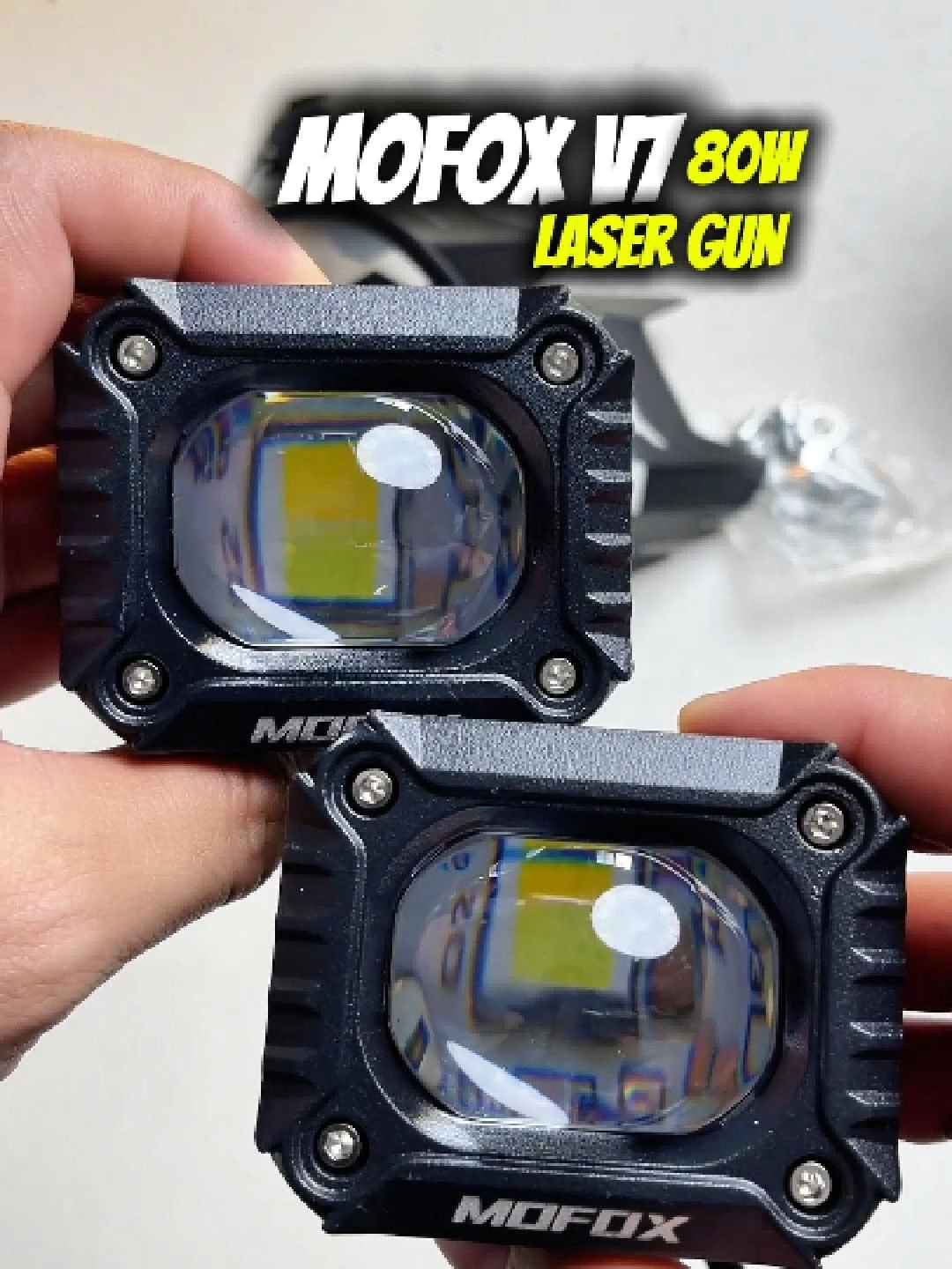 Wag puro porma bro, ilawan mo rin daan mo 🔥 Ito ‘yung upgrade na sulit sa gabi, ulan, at porma! 💡💯 #MOFOX V7 Laser GUN = Safe + Astig + Sulit! #MOFOXV7 #mofoxd2lasergun #mofoxminidrivinglight #mofoxd2 #mofoxmdl #mofoxv7prolasergun #MDL #mdlbeastchallenge #MDL #mdl80