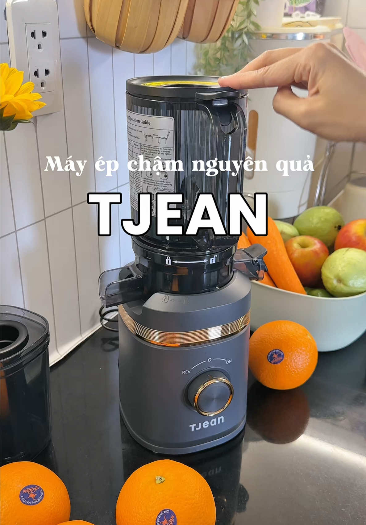 Thêm một sự lựa chọn máy ép nguyên quả cho mấy bà đây #mayepcham #mayepnguyenqua #tjean #reviewdogiadung #thuyydaily 