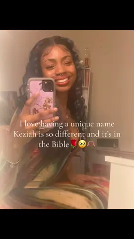 I love my name  🌹 #Keziah #uniquenames #fyp #trending 